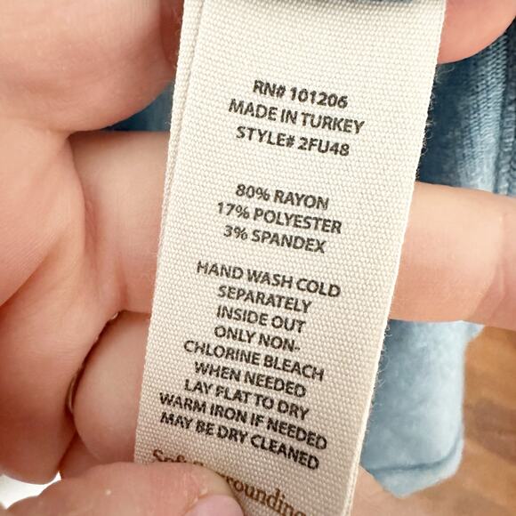 Soft Surroundings Eleve Full Zip‎ Drawstring Waist Cardigan Women's Size Large - Picture 12 of 13